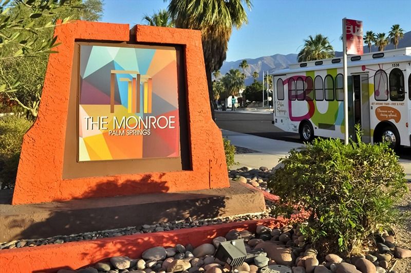 The Infusion Beach Club Palm Springs Bagian luar foto